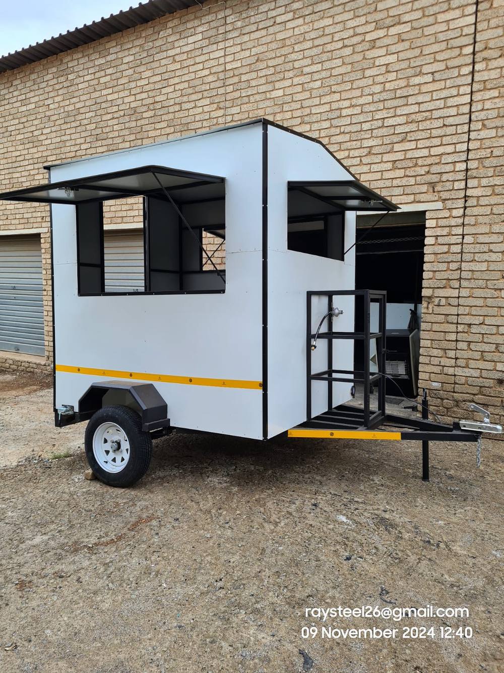Car carrier and utility trailer built by Ray SteelWorks Design